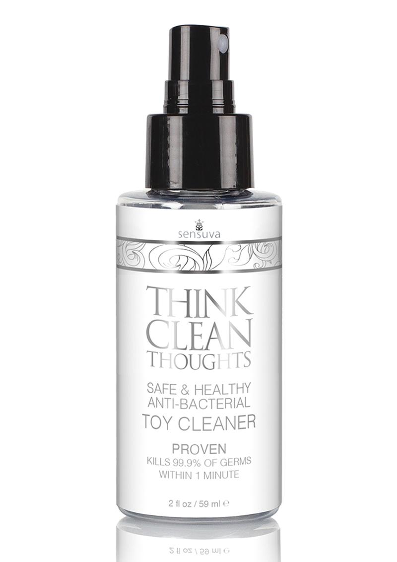 Sensuva Think Clean Thoughts Safe And Healthy Anti-Bacterial Toy Cleaner