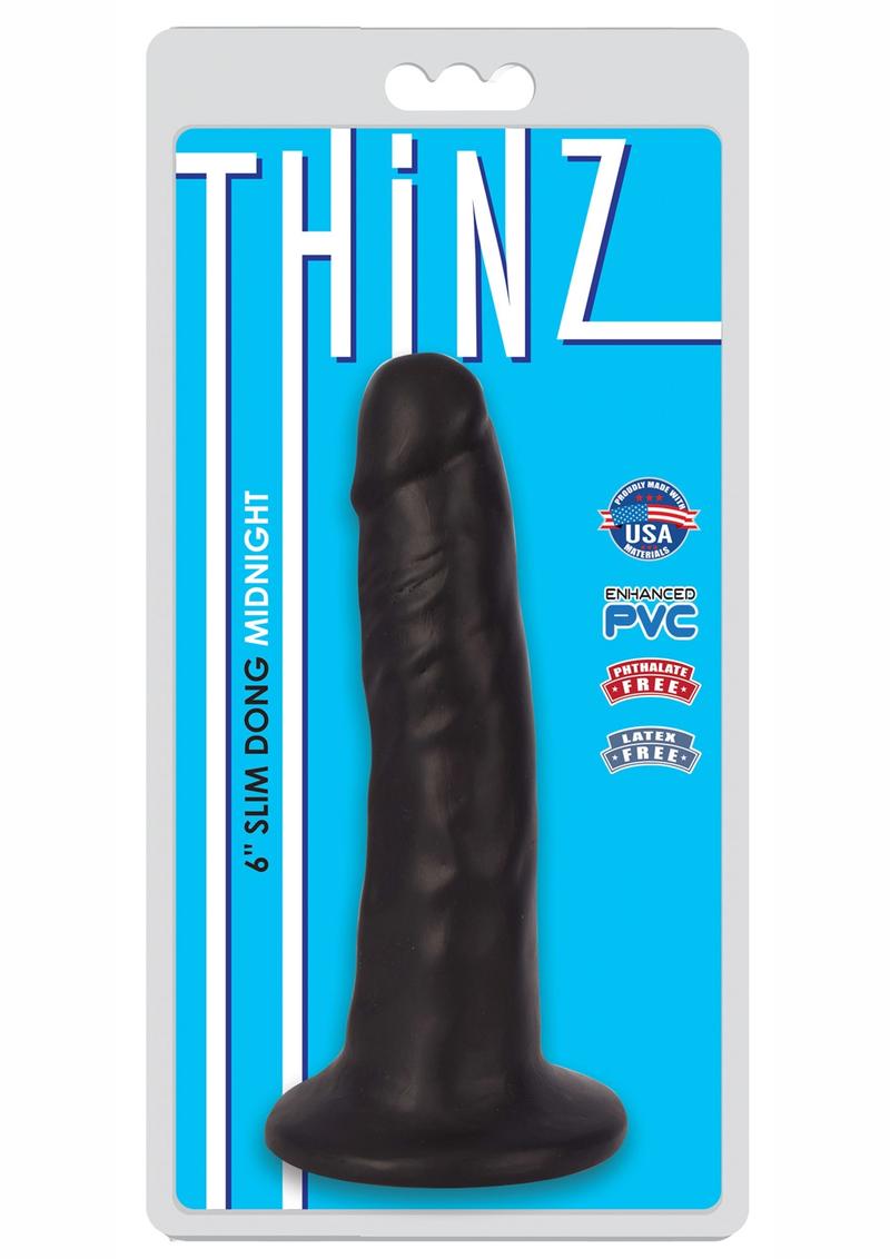 ThinZ Slim Dong Phthalate-Free PVC With Suction-Cup Base