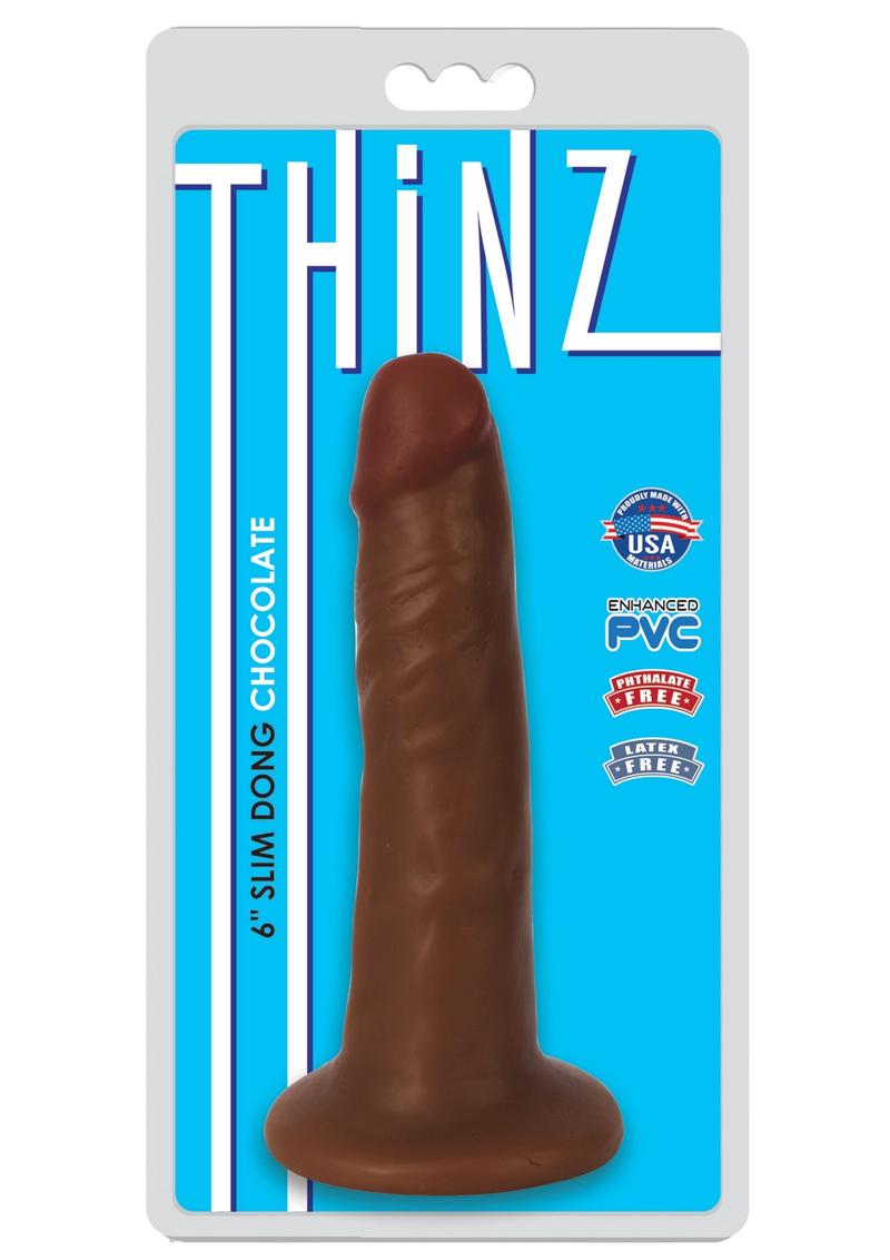 ThinZ Slim Dong Phthalate-Free PVC With Suction-Cup Base