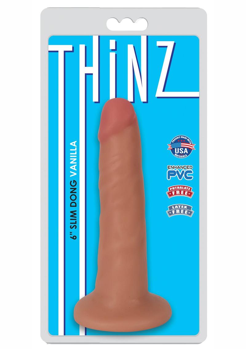 ThinZ Slim Dong Phthalate-Free PVC With Suction-Cup Base