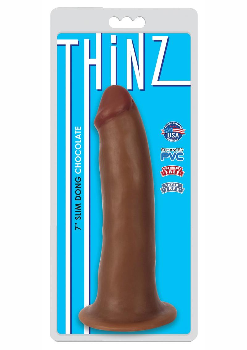 ThinZ Slim Dong Phthalate-Free PVC With Suction-Cup Base