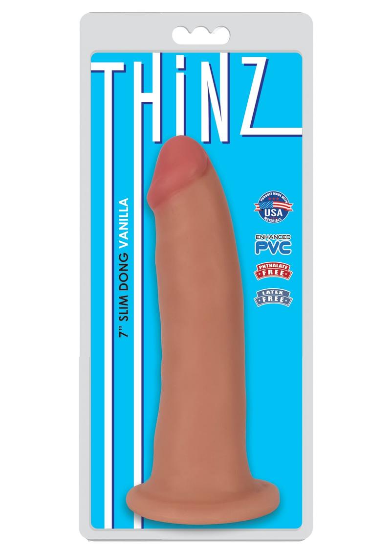 ThinZ Slim Dong Phthalate-Free PVC With Suction-Cup Base