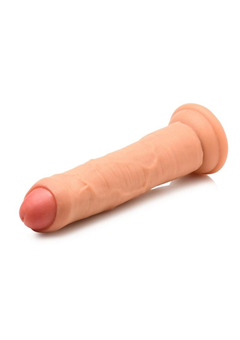 Thinz Uncut Dildo with Balls Realistic Vanilla Dildo