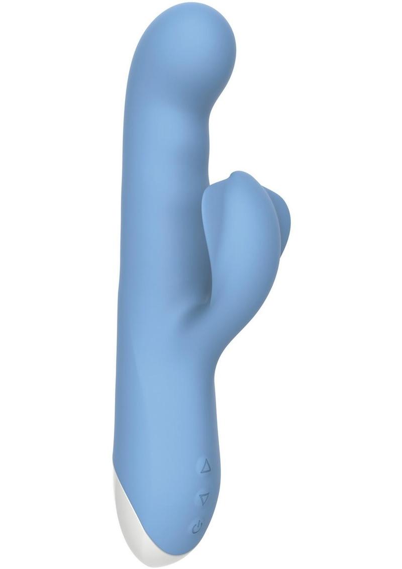 Evolved Thump ’N’ Thrust Rechargeable Silicone Rabbit Vibrator