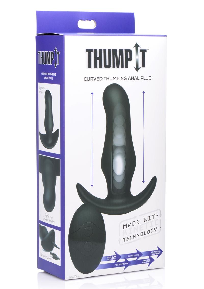 Thump It Curved Thumping Anal Plug