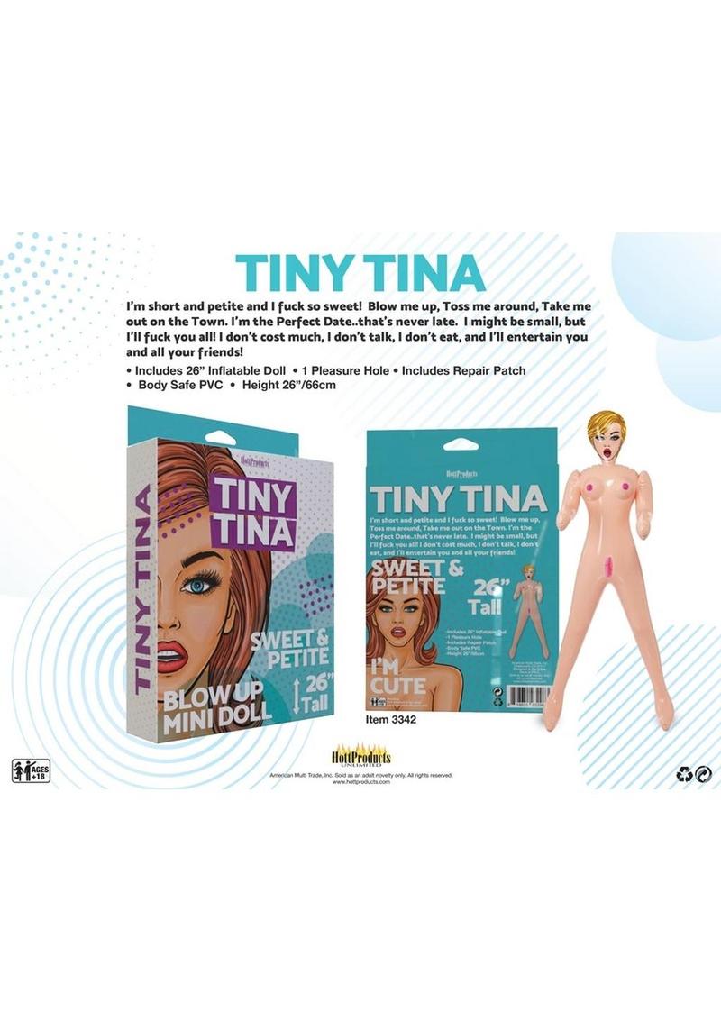 Tiny Tina Blow Up Mini Petite 26” Inflatable Doll
