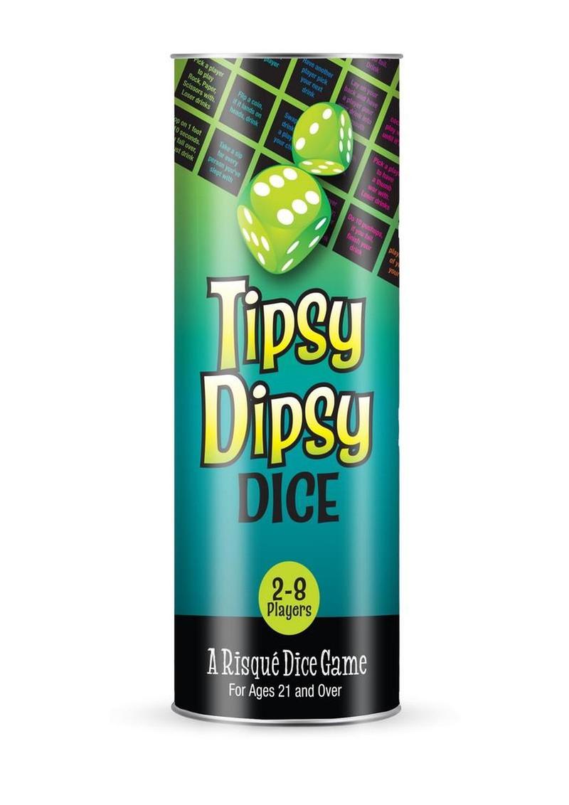 Tipsy Dipsy Game A Risqué Questionable  Dice For Adults