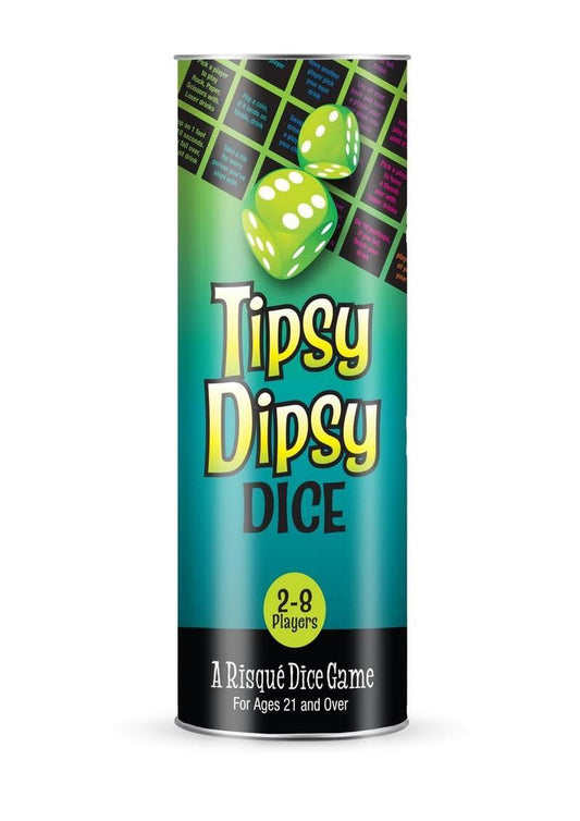 Tipsy Dipsy Game A Risqué Questionable  Dice For Adults