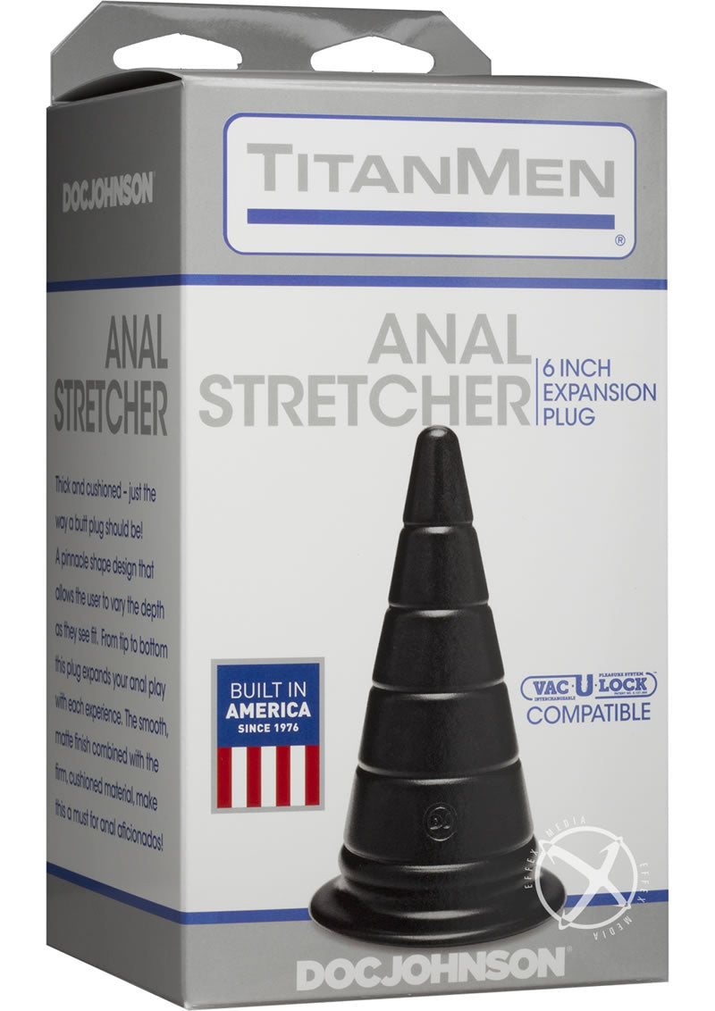 TitanMen Anal Stretcher 6 Inch Expansion Plug Premium Design