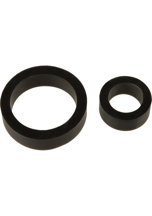 Titan Men Platinum Silicone  Durable Cock Rings