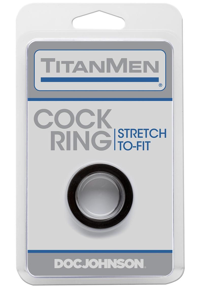 TitanMen Stretch To-Fit  Comfortable And Durable Cock Ring
