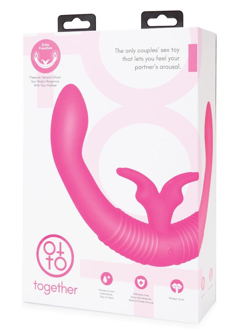 Together Silicone Rechargeable Echo Function Couples Vibrator