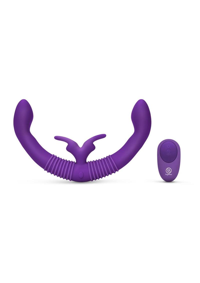 Together Silicone Rechargeable Echo Function Couples Vibrator with Remote Control