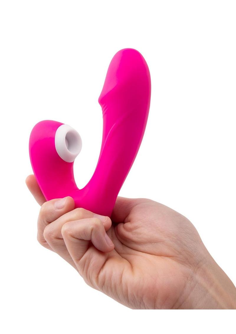 Together Internal Kisses Silicone Remote Control Vibrator
