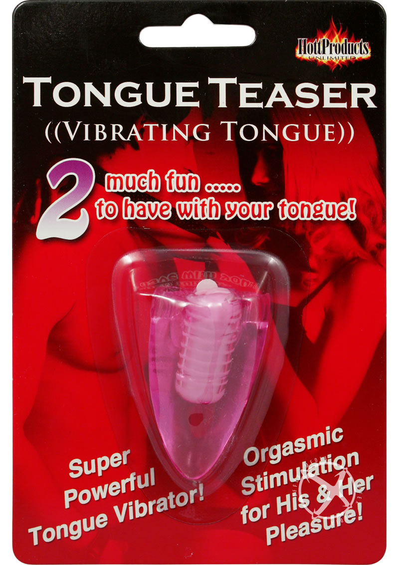 Tongue Teaser Silicone Oral Powerful Vibrations