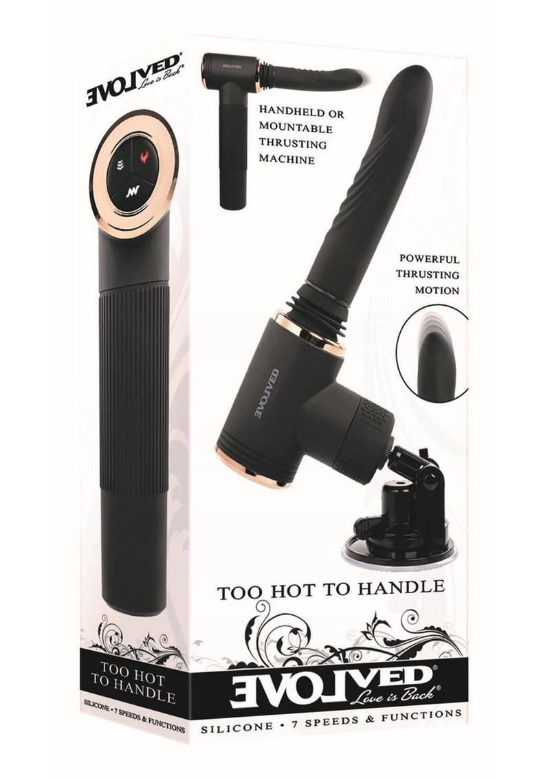 Too Hot to Handle Silicone Vibrator with 7 Speeds & Functions