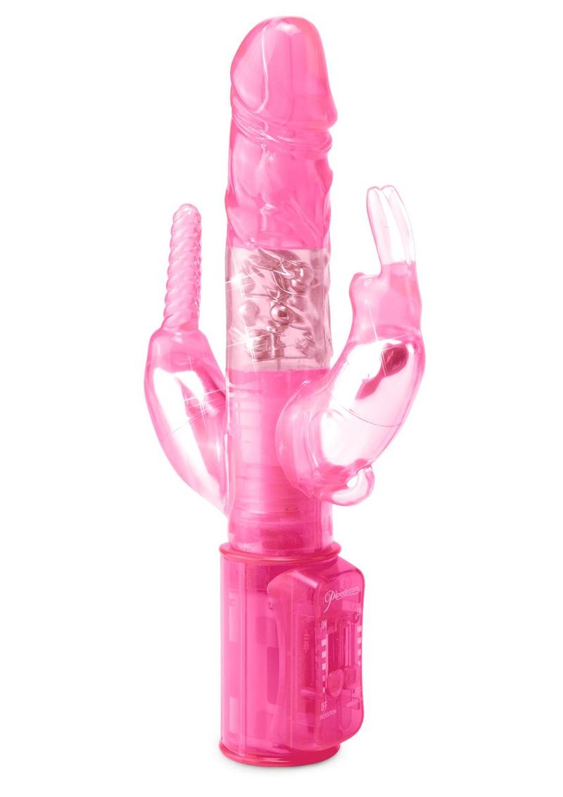 Total Ecstasy Triple Rotating Stimulator Rabbit Vibrator