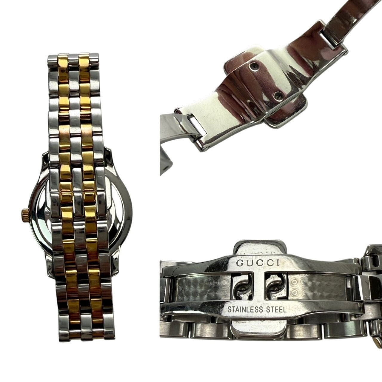 Gucci 5500L Ladies G-Class Two Tone Quartz Watch