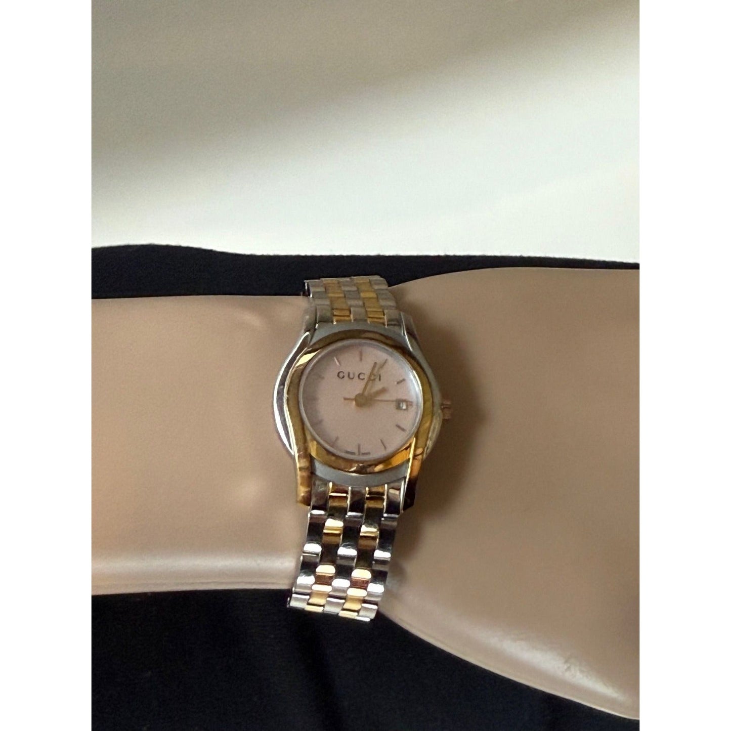 Gucci 5500L Ladies G-Class Two Tone Quartz Watch