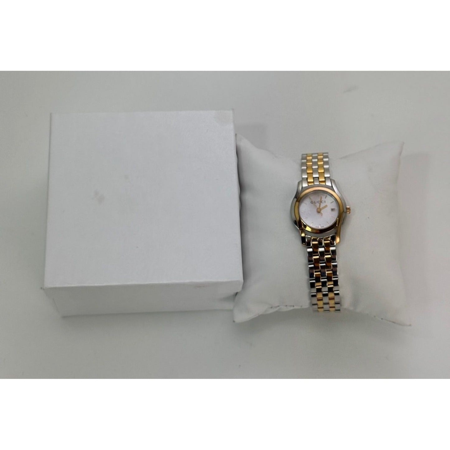 Gucci 5500L Ladies G-Class Two Tone Quartz Watch