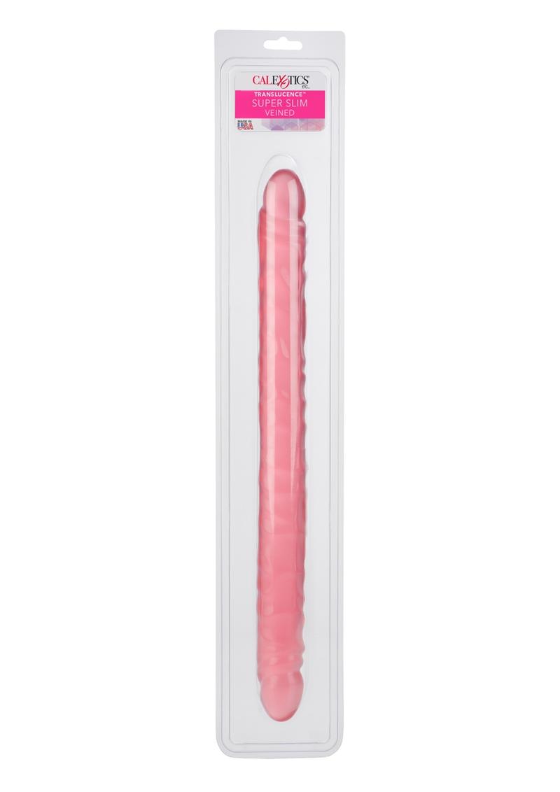 Translucence Veined Super Slim Dildo