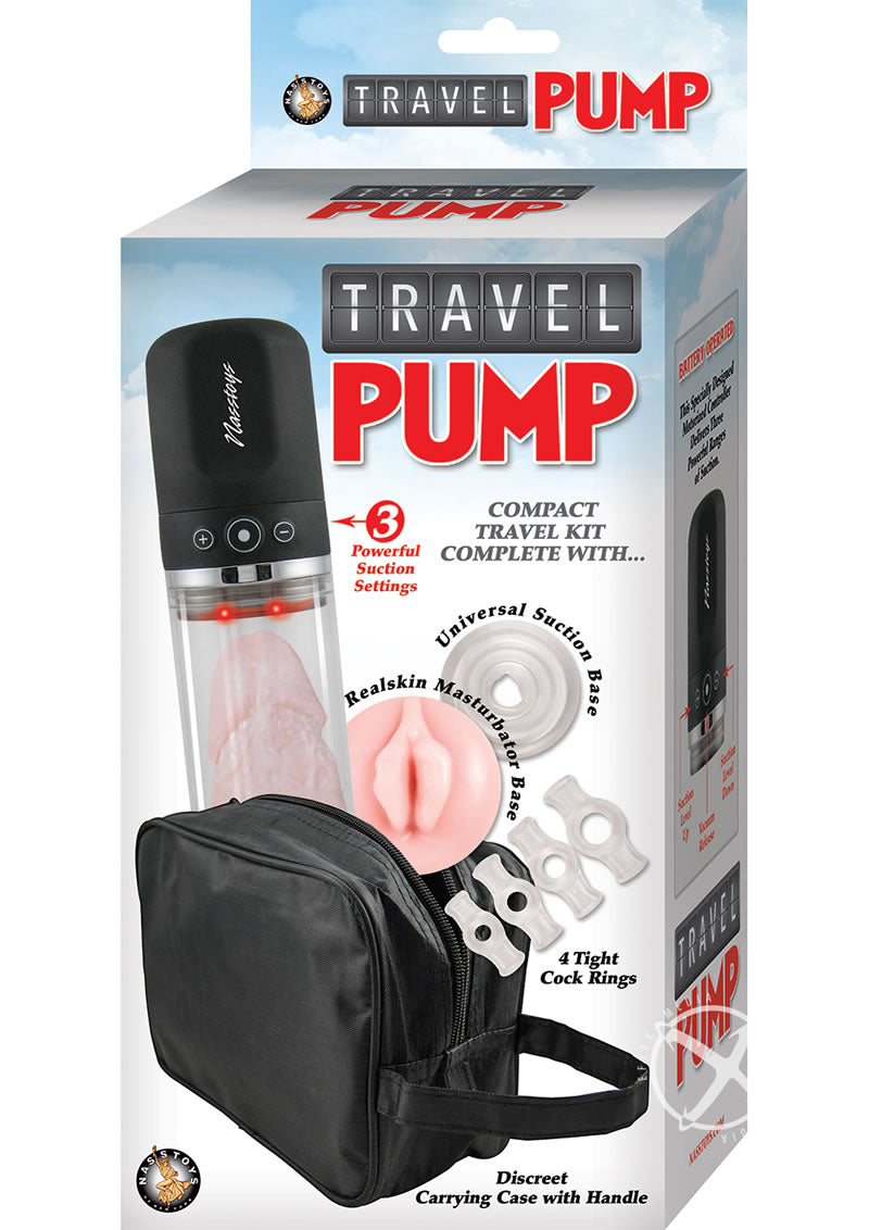 Travel Pump Compact Portable and Powerful Suction Penis Pump Kit