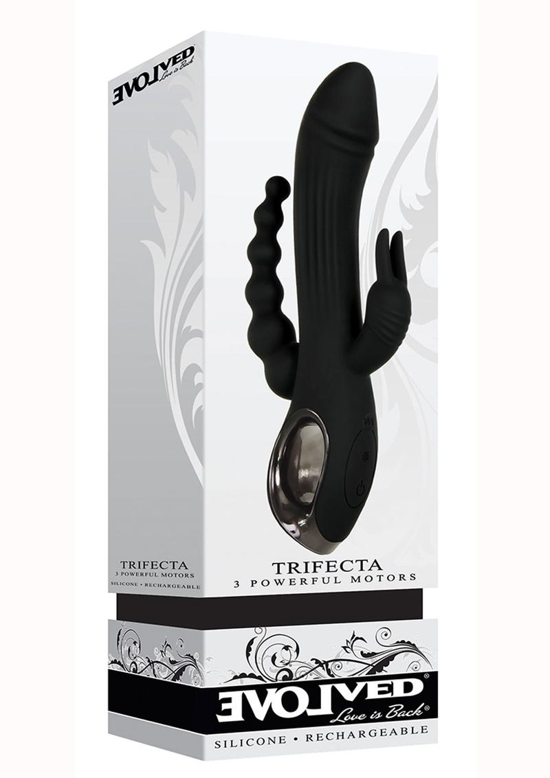 Evolved Trifecta Rechargeable Rabbit Vibrator