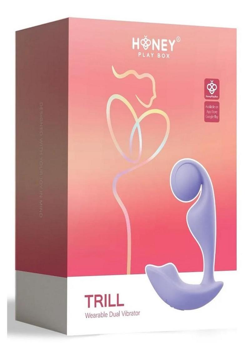 Trill Wearable Single Ball Rechargeable Dual Vibrator