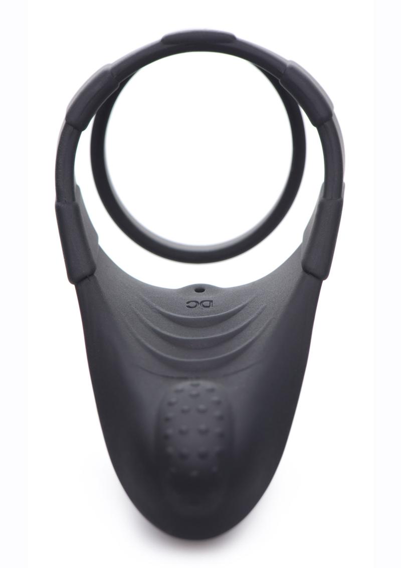 Trinity Vibes 10X Rechargeable Silicone C-Ring with Vibrating Stimulator