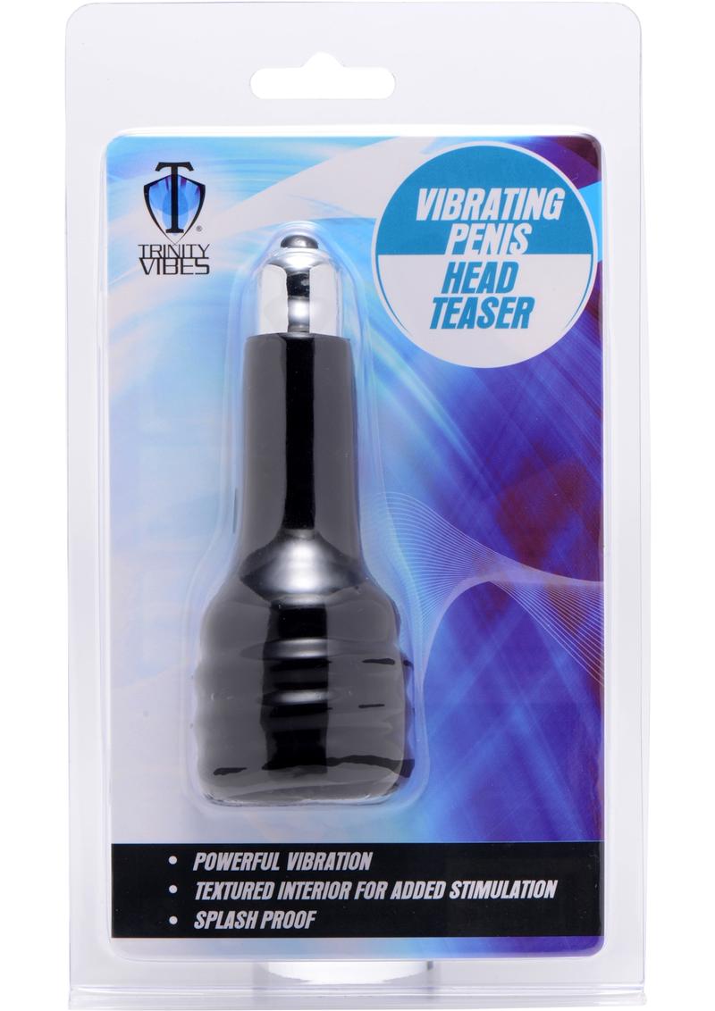 Trinity Vibes Multi-Speed Vibrating Penis Head Teaser with Remote