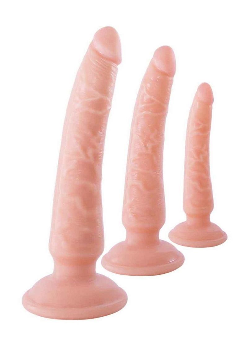 Trio Deluxe Training Kit 3-in-1 Dildo Set