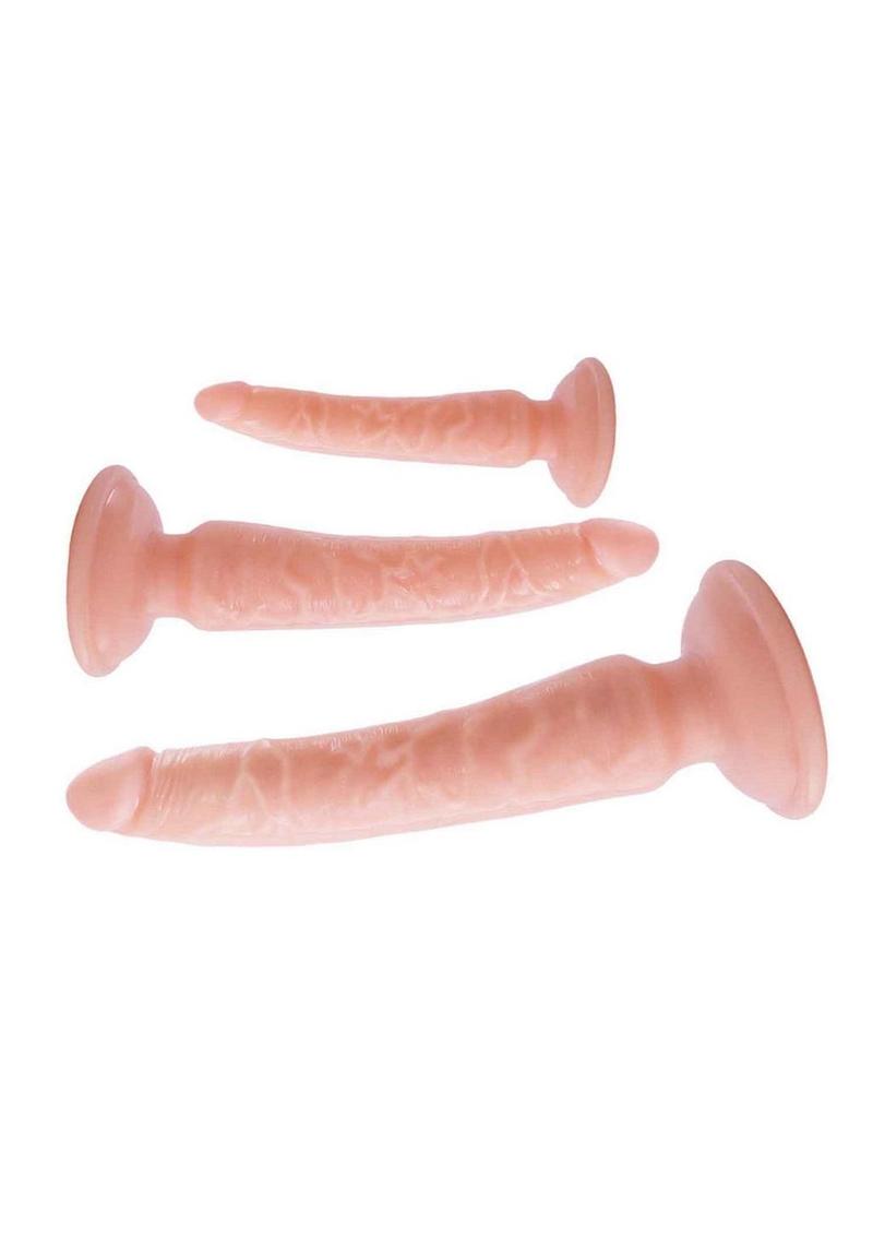 Trio Deluxe Training Kit 3-in-1 Dildo Set