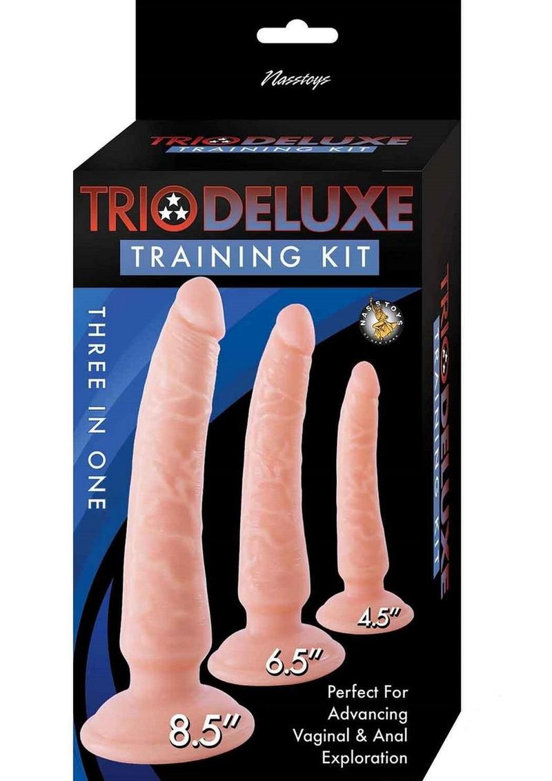 Trio Deluxe Training Kit 3-in-1 Dildo Set