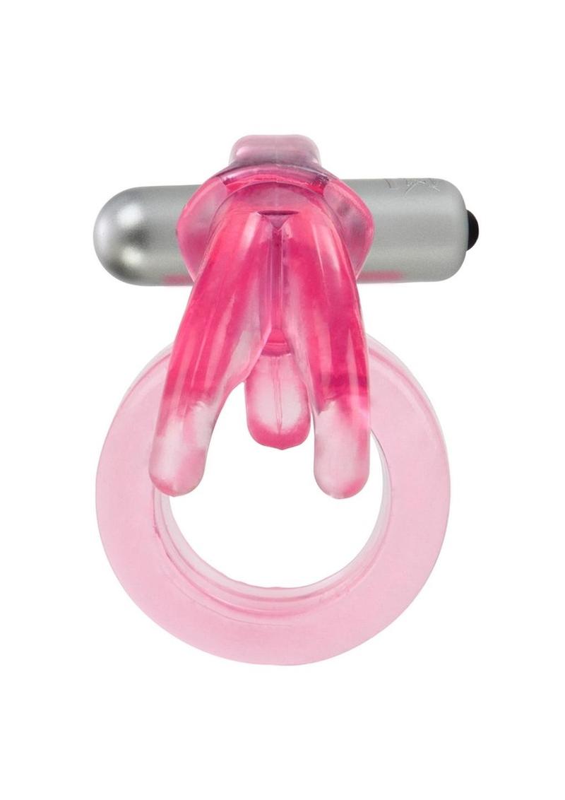 CalExotics Triple Clit Flicker Waterproof Cock Ring