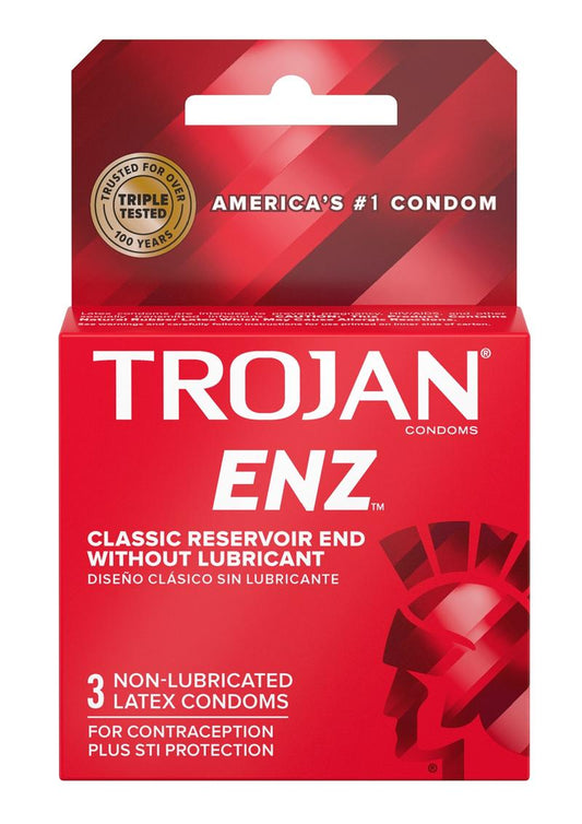 Trojan ENZ Non-Lubricated Condoms