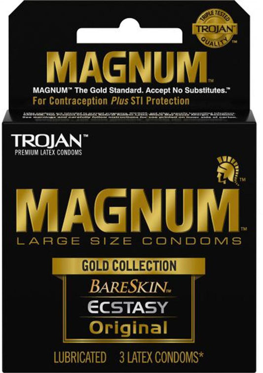 Trojan Magnum Gold Collection Large Size Condoms