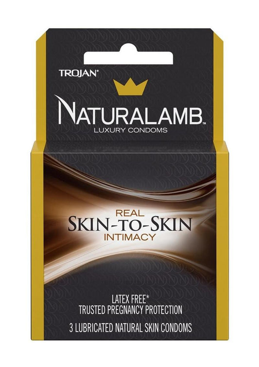 Trojan Naturalamb Luxury Latex-Free Condoms 3-Pack