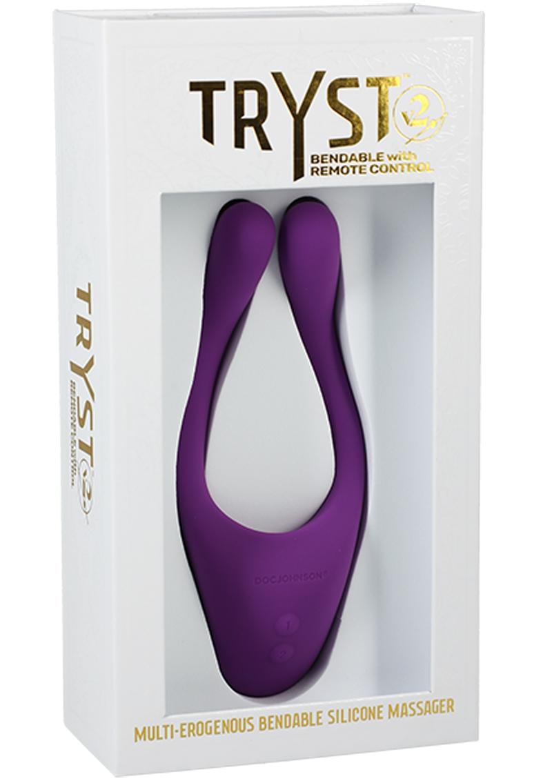 Tryst V2 Bendable Silicone Massager with Remote Multi Pleasure