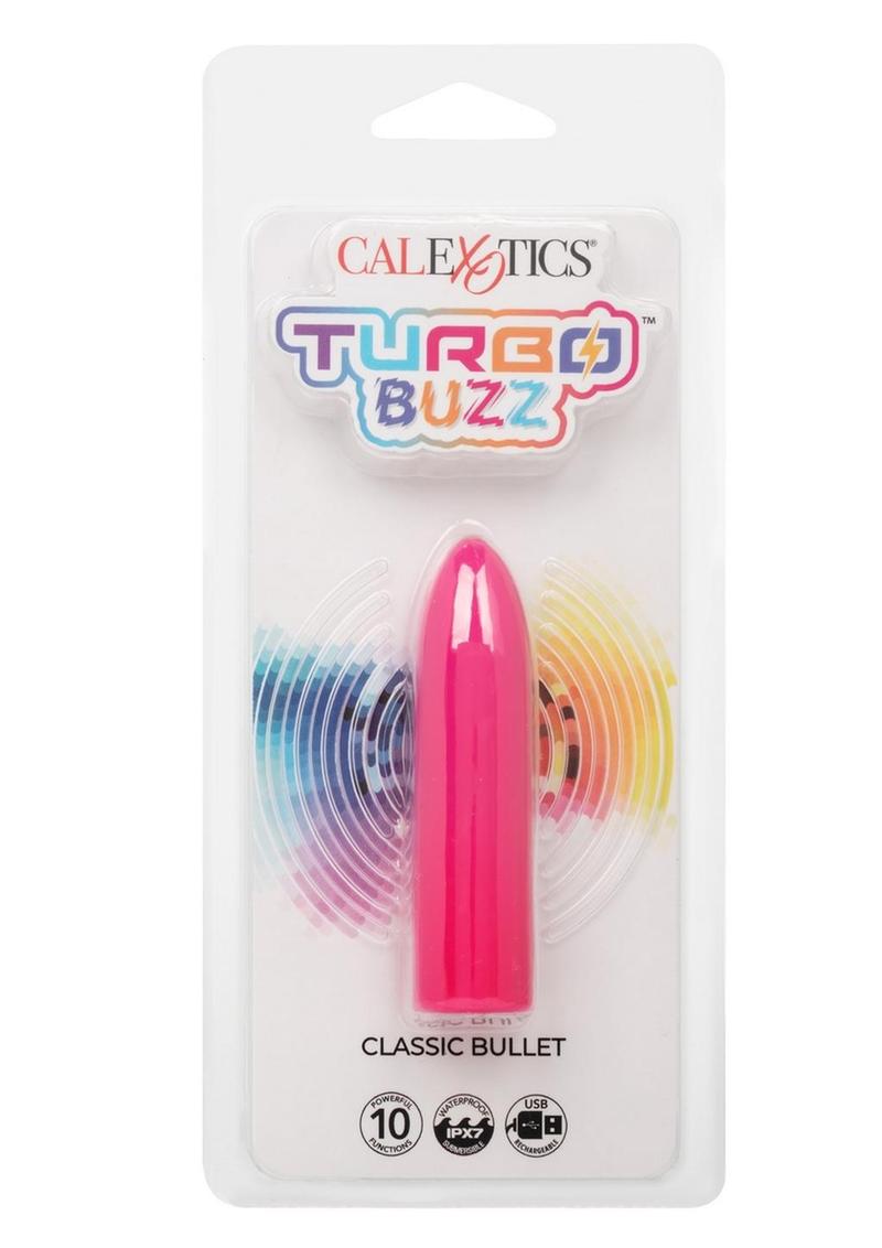 Turbo Buzz Classic Waterproof And USB Rechargeable Bullet
