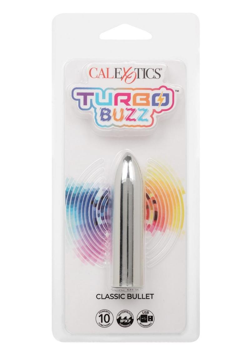 Turbo Buzz Classic Waterproof And USB Rechargeable Bullet