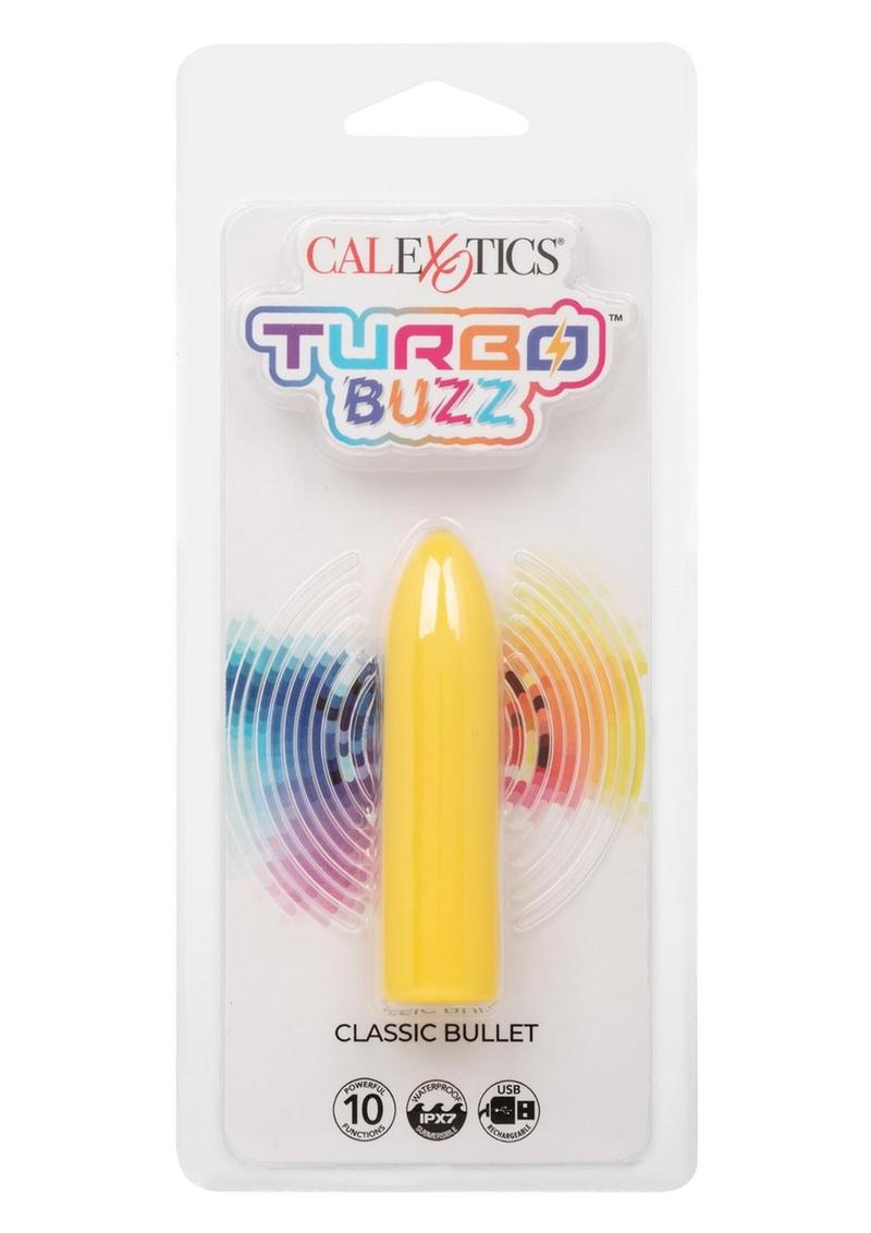 Turbo Buzz Classic Waterproof And USB Rechargeable Bullet