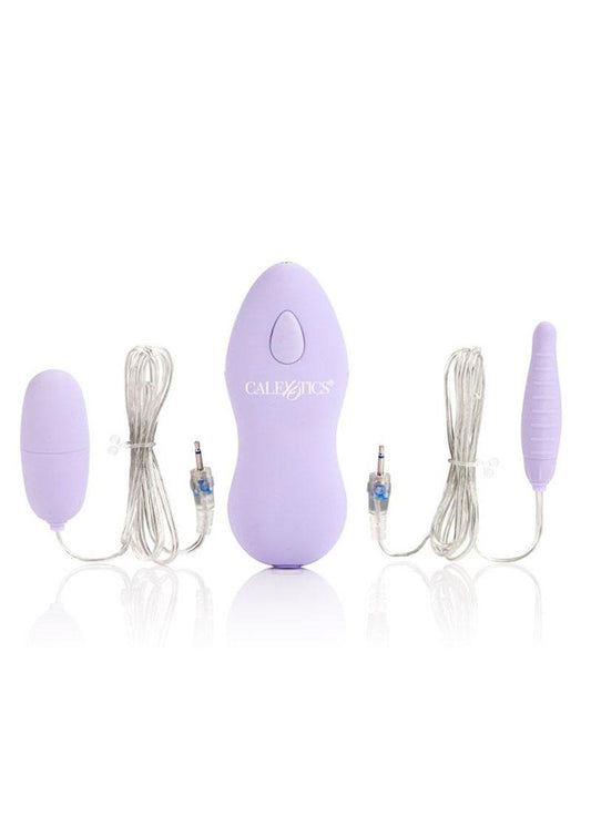 Calexotics Twin Pleasure Pack Wired Remote With Bullet Vibrators