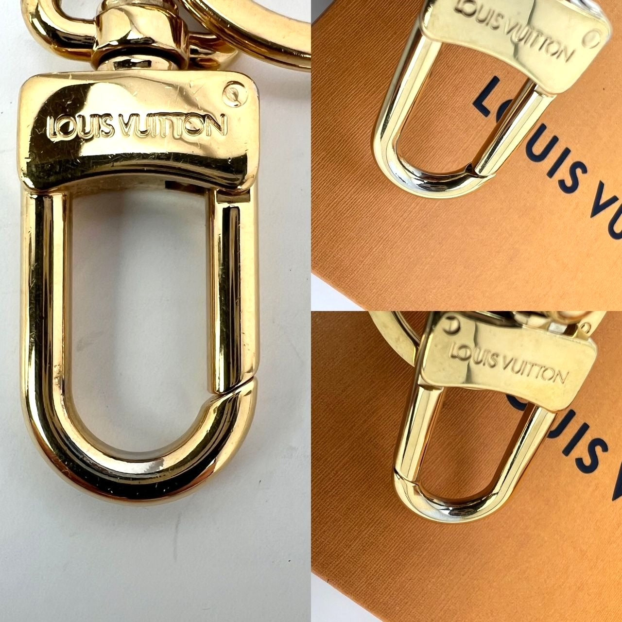 Louis Vuitton LV Circle Key Holder Charm