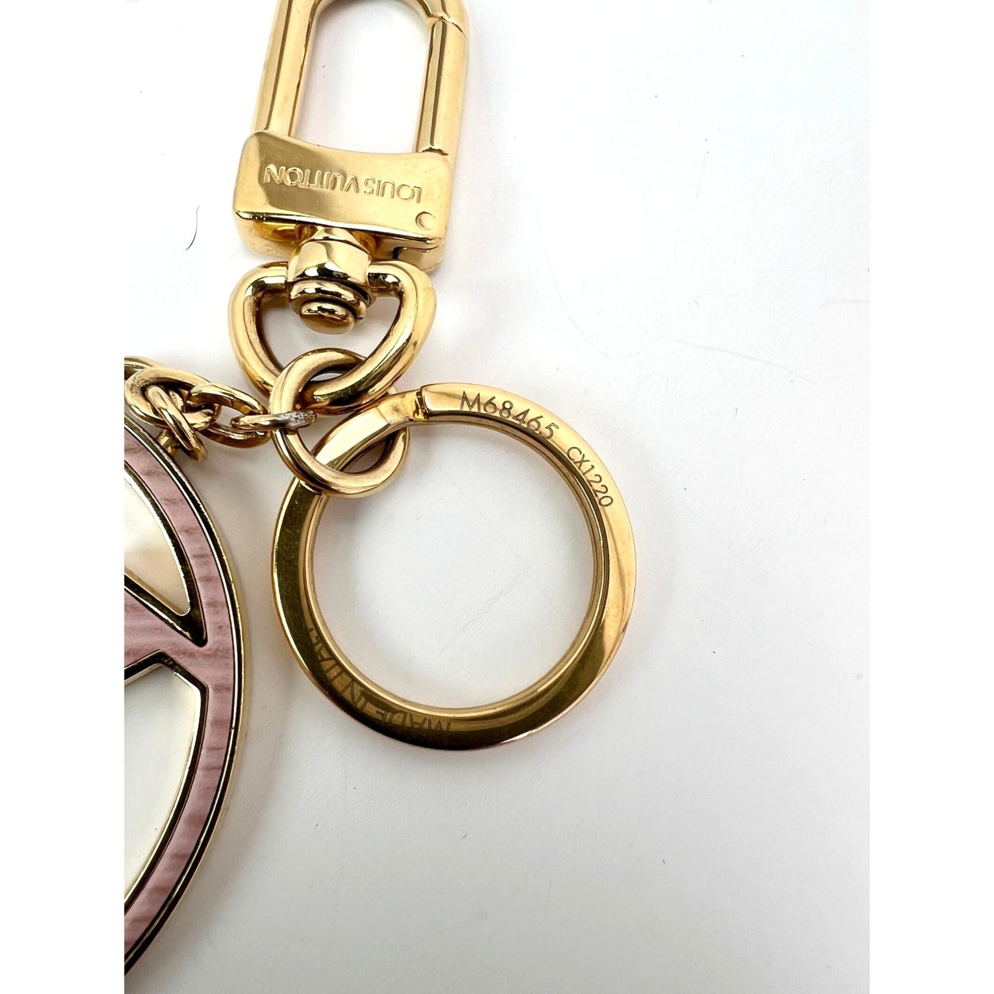 Louis Vuitton LV Circle Key Holder Charm