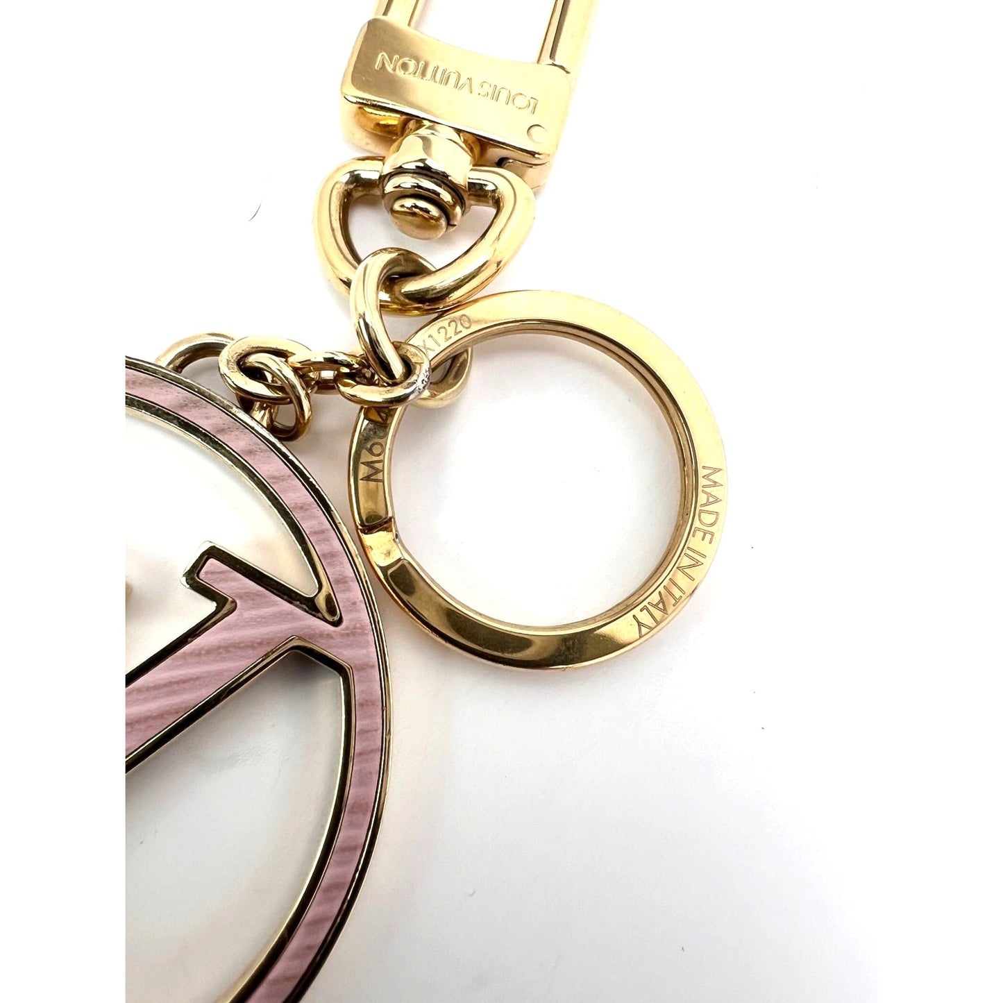 Louis Vuitton LV Circle Key Holder Charm