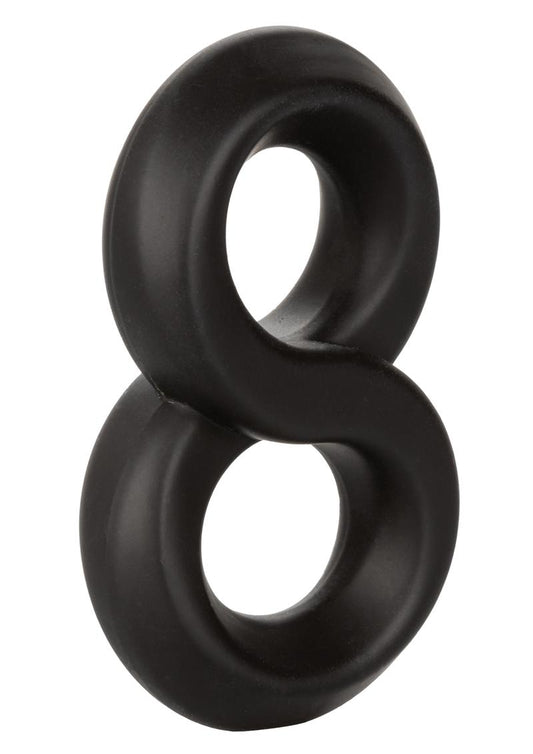 Ultra Soft Crazy 8 Dual Silicone Cock Ring