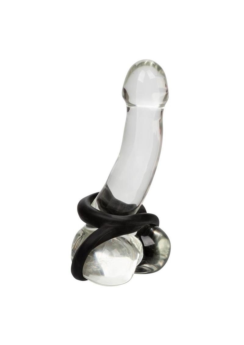 Ultra Soft Crazy 8 Dual Silicone Cock Ring