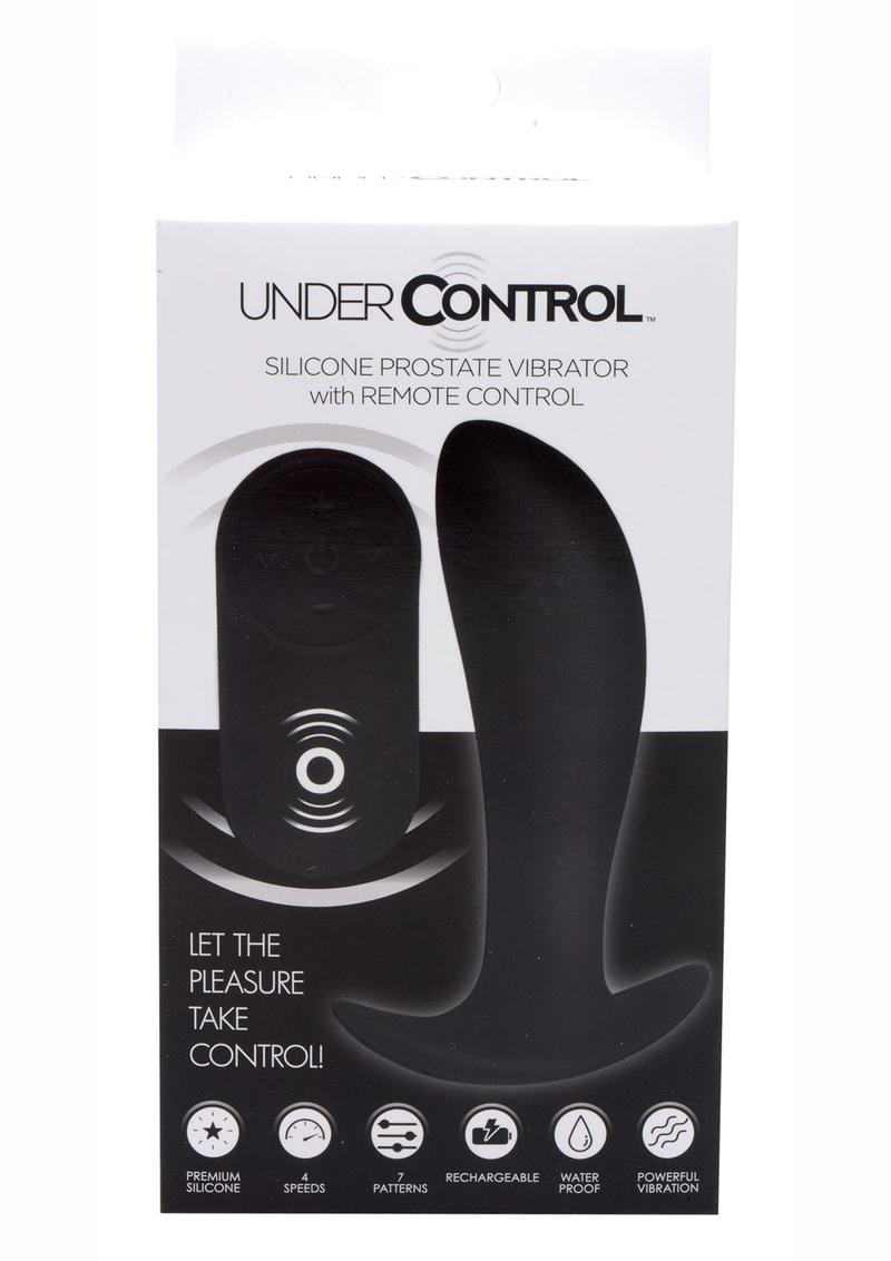 Under Control Rechargeable Prostate Vibrator with Remote Control