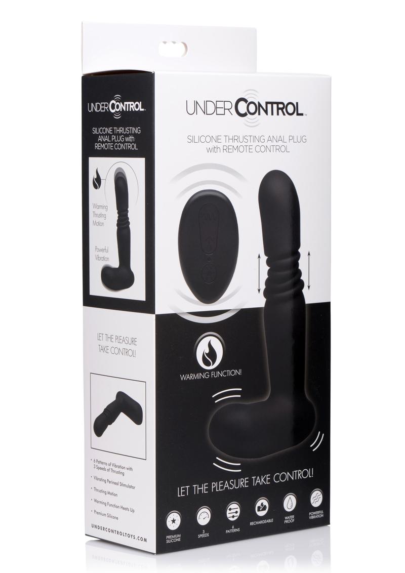 Under Control Rechargeable Thrusting Anal Plug