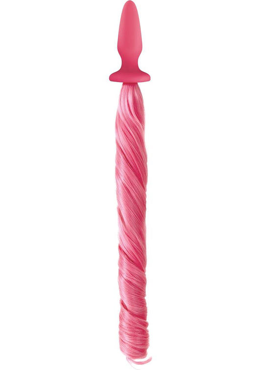 Unicorn Tails Silicone Anal Plug Available Rainbow